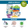 Learning Resources New Sprouts All-in-One Toolbox, 18 Pieces, Ages 2+, Toddler Activities, Preschool Learning Activites, Montessori Toys