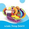 Learning Resources New Sprouts Bundle of Breakfast, Lunch and Dinner – 3 Sets, Ages 18+ months Toddler Pretend Play Food, Educational Toys for Toddlers, Supermarket Toys