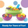 Learning Resources New Sprouts Bushel of Fruit – 10 Pieces, Ages 18+ months Toddler Learning Toys, Pretend Play Food for Toddlers, Kitchen Toys(Kids)