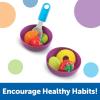 Learning Resources New Sprouts Bushel of Fruit – 10 Pieces, Ages 18+ months Toddler Learning Toys, Pretend Play Food for Toddlers, Kitchen Toys(Kids)