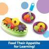 Learning Resources New Sprouts Bushel of Fruit – 10 Pieces, Ages 18+ months Toddler Learning Toys, Pretend Play Food for Toddlers, Kitchen Toys(Kids)