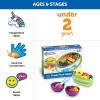 Learning Resources New Sprouts Bushel of Fruit – 10 Pieces, Ages 18+ months Toddler Learning Toys, Pretend Play Food for Toddlers, Kitchen Toys(Kids)