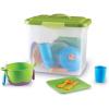 Learning Resources New Sprouts Classroom Kitchen Set – 45 Pieces, Ages 2+ Pretend Play Food for Toddlers, Preschool Learning Toys, Kitchen Play Toys for Kids