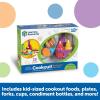 Learning Resources New Sprouts Cookout! ,19 Pieces, Ages 18+ Months, Barbecue Set, Pretend Play Food for Toddlers(Cookout)