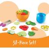 Learning Resources New Sprouts Garden Fresh Salad Set – 38 Pieces, Ages 18+ Months Pretend Play Food, Play Food for Toddlers, Toddler Kitchen Play Toys(Fresh Salad)