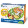 Learning Resources New Sprouts Multicultural Play Food Set – 15 Pieces, Ages 18+ Months Pretend Play Food for Toddlers, Preschool Learning Toys, Kitchen Play Toys for Kids