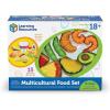 Learning Resources New Sprouts Multicultural Play Food Set – 15 Pieces, Ages 18+ Months Pretend Play Food for Toddlers, Preschool Learning Toys, Kitchen Play Toys for Kids