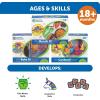 Learning Resources New Sprouts Munch It! Pretend Play Food, Develops Imaginative Play, Play Food for Toddlers, Picnic Play Food, 20 Pieces, Ages 18 Months +