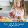 Learning Resources New Sprouts Pick ‘n’ Sort Food Groups, Grocery Store Pretend Play, Play Kitchen Accessories, Play Food for Toddlers, Ages 18 Months+, 26 Pieces