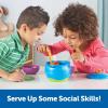 Learning Resources New Sprouts Soup’s On! 23 Pieces, Ages 2+ Toddler Learning Toys, Pretend Play Food Set, Kitchen Toys for Kids(Soup’s On!)