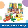 Learning Resources One To Ten Counting Cans – 65 Pieces, Ages 3+ Toddler Learning Toys, Preschool Pretend Play Toys, Supermarket Toys