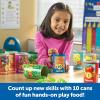Learning Resources One To Ten Counting Cans – 65 Pieces, Ages 3+ Toddler Learning Toys, Preschool Pretend Play Toys, Supermarket Toys