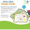 Learning Resources Pattern Block Design Cards, Color Recognition, STEM Toy, Ages 4+(Medium (Pack of 12))