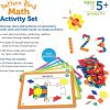 Learning Resources Pattern Block Math Activity Set – 144 Pieces, Age 5+ Math Games for Kids, Educational Games, Kindergartner Math