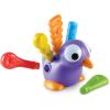Learning Resources Pedro The Fine Motor Peacock,Toddler Learning Toys, Montessori Toys, Develops Fine Motor Skills, Toddler Toys, Ages 18+ Months,6 Pieces