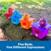 Learning Resources Peek-a-Bird Learning Buddies – 15 Pieces, Age 18 Months+ Toddler Learning Activities, Preschool Toys, Educational Toy for Color Teaching