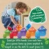 Learning Resources Peekaboo Gnome Homes ,15 Pieces, Ages 18 Month+, Preschool Learning Activities, Toddler Learning Toys 2-4, Montessori Toys, Sustainable Toys