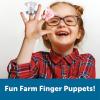 Learning Resources Peekaboo Learning Farm – 10 Pieces, Ages 18+ months Toddler Learning Toys, Counting and Sorting Toys, Farm Animals Toys,Stocking Stuffers(Learning Farm)