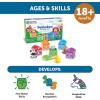 Learning Resources Peekaboo Learning Farm – 10 Pieces, Ages 18+ months Toddler Learning Toys, Counting and Sorting Toys, Farm Animals Toys,Stocking Stuffers(Learning Farm)