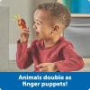 Learning Resources Peeksville Learning Jungle Playset, Animal Kingdom Figurines, Zoo Toy, Tiger, Lion, Animals, Fine Motor Skills for Kids, Toddler Gifts for Girls and Boys