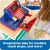 Learning Resources Pretend & Play Teaching Cash Register, 73 Piece Set, Ages 3+, Talking Register, Counting Activities, Money Management
