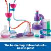 Learning Resources Primary Science Deluxe Lab Set – 45 Pieces, Ages 3+ Preschool Science Kit, STEM Toys, Science Experiments for Kids, Preschool Learning Toys(Pink)