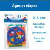 Learning Resources Primary Shapes Template Set – 5 Pieces, Ages 4+ Homeschool and Classroom Supplies, Geometric Shapes, Tracing Helper for Kids(Primary Shapes)