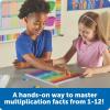Learning Resources Rainbow Multiplication Board, Math Manipulatives 3rd Grade, Educational Games for Kids 8-12, 3rd Grade Classroom Must Haves, Ages 7+, 171 Pieces