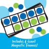 Learning Resources Rainbow Ten-Frames Classroom Set, 140 Pieces – Math Tools for Students Ages 5+, School Supplies and Teacher Resources, Classroom Supplies(GIANT MAGNETIC TEN-FRAME SET)