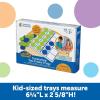 Learning Resources Rainbow Ten-Frames Classroom Set, 140 Pieces – Math Tools for Students Ages 5+, School Supplies and Teacher Resources, Classroom Supplies(Connecting Ten-Frame Trays)