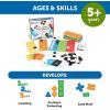 Learning Resources Rainbow Ten-Frames Classroom Set, 140 Pieces – Math Tools for Students Ages 5+, School Supplies and Teacher Resources, Classroom Supplies(Rainbow Ten Frame Set)