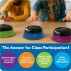 Learning Resources Recordable Answer Buzzers – Set of 4, Ages 3+ | Pre-K Personalized Sound Buzzers, Recordable Buttons, Game Show Buzzers, Perfect for Family Game and Trivia Nights