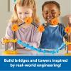 Learning Resources STEM Explorers Bridge Builders Classroom Set, 305 Pieces, STEM Projects for Students Ages 5+, Back to School and Teacher Supplies