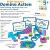 Learning Resources STEM Explorers Domino Action – 59 Pieces, Age 5+ STEM Toys for Kids, Domino for Kids