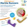 Learning Resources STEM Explorers Marble Runners – 18 Pieces, Ages 5+ STEM Toys and Activities for Kids, Brain Teaser Toys and Games, Kindergarten Games
