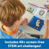 Learning Resources STEM Explorers Pixel Art Challenge – Math Puzzles, Pattern Blocks, Creativity for Kids Sensory Bin, Arts and Crafts, Math Manipulatives, Building Toys, Montessori(Medium)