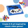 Learning Resources STEM Explorers Pixel Art Challenge – Math Puzzles, Pattern Blocks, Creativity for Kids Sensory Bin, Arts and Crafts, Math Manipulatives, Building Toys, Montessori(Medium)