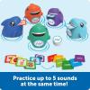 Learning Resources Say-a-Sound Sorting Sharks – Montessori Toys, Kindergarten Learning Activities, Phonemic Awareness Flash Cards, Dyslexia Tools for Kids, Speech Therapy Materials, Learn to Read