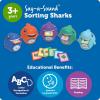 Learning Resources Say-a-Sound Sorting Sharks – Montessori Toys, Kindergarten Learning Activities, Phonemic Awareness Flash Cards, Dyslexia Tools for Kids, Speech Therapy Materials, Learn to Read