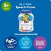 Learning Resources Say-a-Sound™ Speech Cubes, Preschool Learning Activities, ABC Flash Cards, Speech Therapy Toys, Gifts for Kids, Ages 3+, 16 Pieces