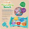 Learning Resources Seaside Pounding Bench, Seaside Game, Toddler Toys, Preschool Learning Activities, Toddler Learning Activities, Shape Sorter, Fine Motor Toys, Kids Hammer