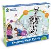 Learning Resources Skeleton Floor Puzzle, Homeschool Accessory, Anatomy Puzzle, Floor Puzzle, 15 Pieces, Ages 3+