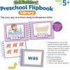 Learning Resources Skill Builders! Preschool Flipbook,3 Pieces, Ages 3+, Library Preschool, Learning Activities, Letters, Numbers, Counting, Toddler Activity Book(Kindergarten)