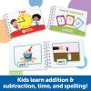 Learning Resources Skill Builders! Preschool Flipbook,3 Pieces, Ages 3+, Library Preschool, Learning Activities, Letters, Numbers, Counting, Toddler Activity Book(First Grade)