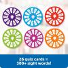 Learning Resources Skill Builders! Sight Words Quiz Wheel, Reading Games, Sight Words Flash Cards Kindergarten, Learning Activities, Ages 5+, 16 Pieces