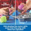 Learning Resources Smart Snacks Shape Sorting Cupcakes,17 Pieces, Ages 18 Months+, Fine Motor, Color & Shape Recognition(Single)