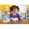 Learning Resources Snap-n-Learn Counting Cows Toy Set,Develops Color Recognition, Counting & Sorting Set, Farm Animals, 20 Pieces, Ages 18+ months