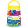 Learning Resources Snap-n-Learn Matching Dinos – Dinosaur Toys, Mini Plastic Figures, Sensory Bin, Toddler Travel Games, Shape Sorter, Preschool, Fine Motor Skills, Montessori Counting