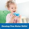 Learning Resources Snap-n-Learn Matching Dinos – Dinosaur Toys, Mini Plastic Figures, Sensory Bin, Toddler Travel Games, Shape Sorter, Preschool, Fine Motor Skills, Montessori Counting