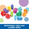 Learning Resources Snap-n-Learn Shape Snails – 20 Pieces, Age 18+ Months Toddler Learning Activities, Educational Toys, Set Color, Teaching Toys